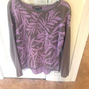 Tommy Bahama Lightweight Sweater Lavender and Gray